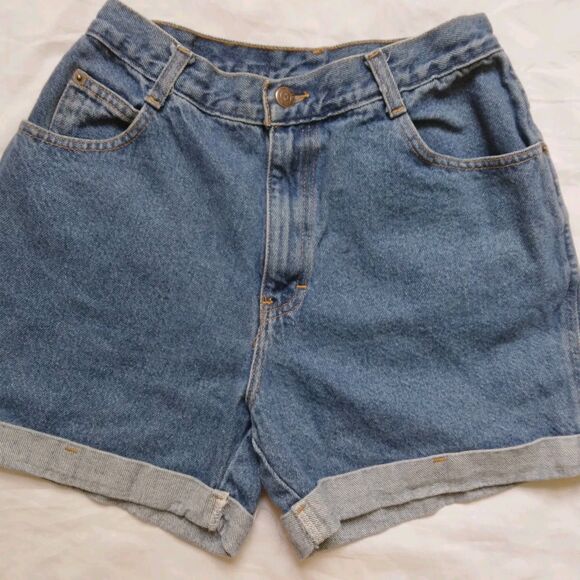 Vintage Gitano Shorts High Rise Mom Denim Cuffed Womens Size 8 - Picture 3 of 7